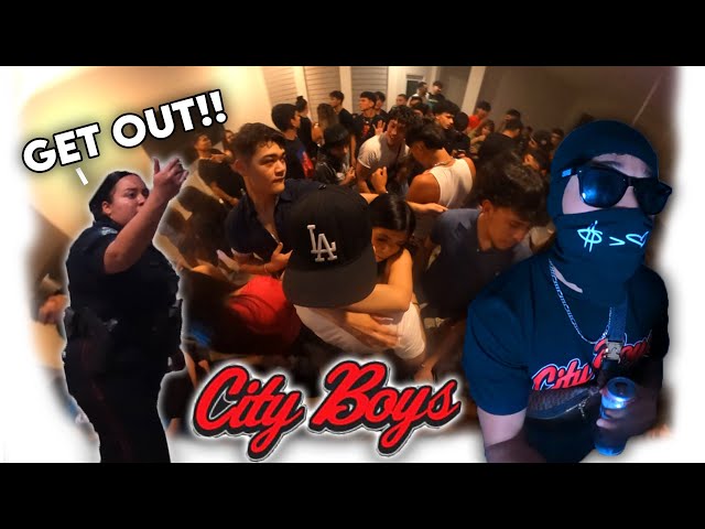 City Boys Vs City Girls House Party!! (COPS CALLED)