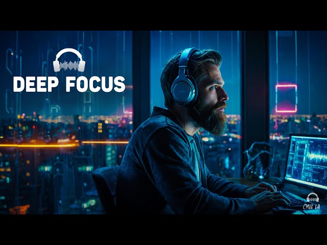 Night Music for Work — Future Garage for Deep Focus — Late Night Work