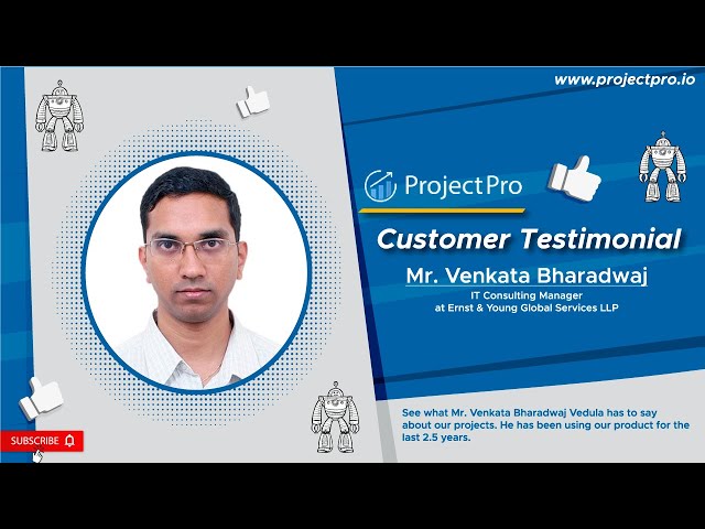 Customer Testimonial | ProjectPro | feat. Venkata