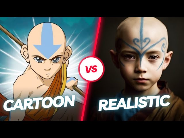 I Asked AI To Turn Avatar: The Last Airbender Characters Into Real People