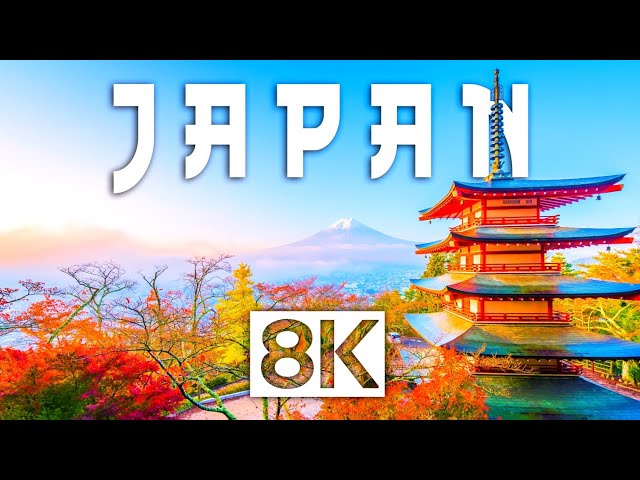 Japan in 8K ULTRA HD - Land of The Rising Sun (60 FPS)