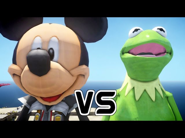 MICKEY MOUSE VS KERMIT THE FROG