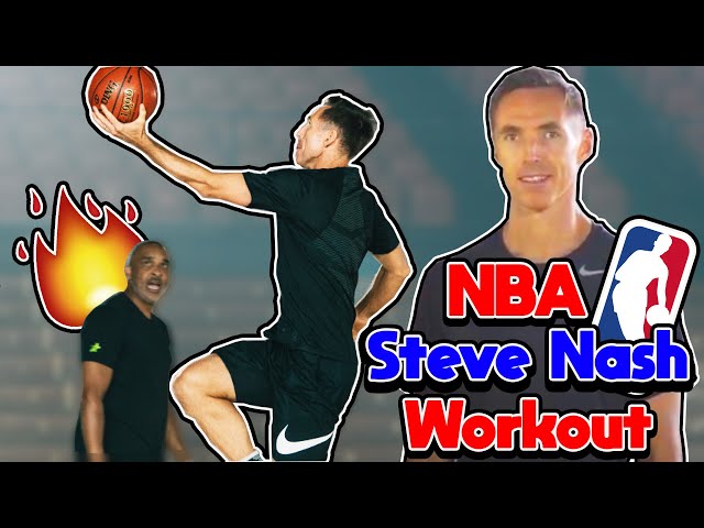 NBA Steve Nash Workout | How to Score in the Pick and Roll