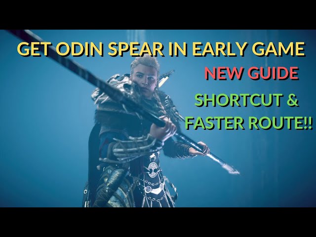 ODIN'S SPEAR EARLY GAME - NEW FASTER ROUTE BY GLITCH (ONLY WORKS AC VALHALLA PATCH 1.4.0 OR EARLIER)