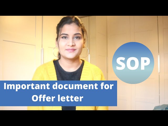 How to make SOP (Statement of purpose)| Document for study in  UK, CANADA, AUSTRALIA,& Other Country