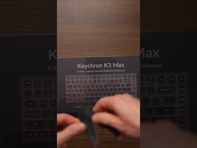 Unboxing The Keychron K3 Max Mechanical Keyboard @KeychronKeyboard