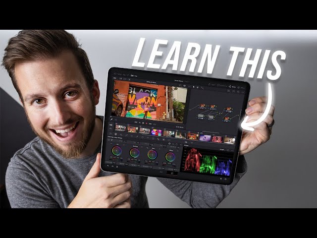 How To Use DaVinci Resolve For iPad For Beginners!
