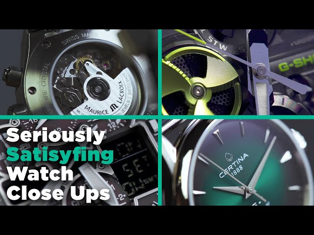 Seriously Satisfying Watch Close Ups | Certina, Seiko, Citizen, G-SHOCK, Swatch, Hamilton and more