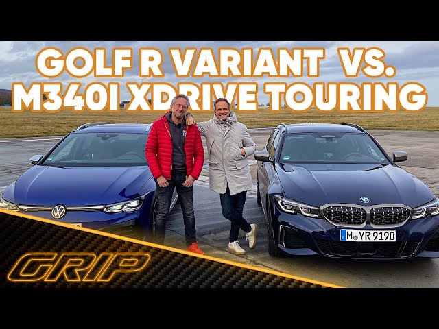 Duell kompakter Power-Kombis: VW Golf R Variant vs. BMW M340i xDrive Touring | GRIP