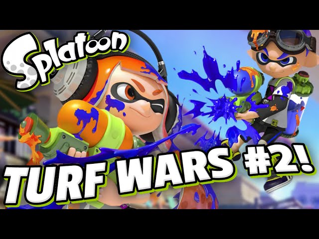 Splatoon: Turf Wars!! - Multiplayer Gameplay - Wii U Live Stream #2