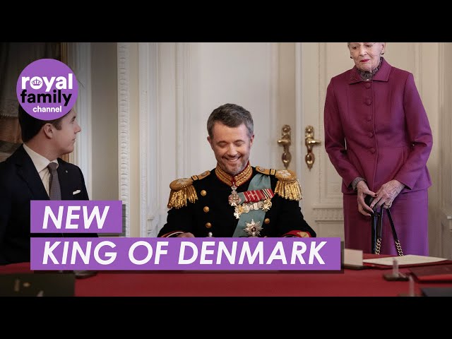 Frederik X is Denmark's New King: Margrethe II Abdicates