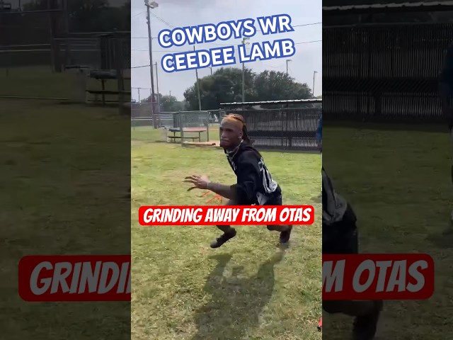 CEEDEE LAMB ✭ #COWBOYS WR WORKING HARD, AWAY FROM OTAs! 🔥 Improving #Explosion & Quickness! 👀 #NFL