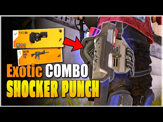 The *SHOCKING EXOTIC COMBINATION* in The Division 2 | Shocker Punch Exotic Holster
