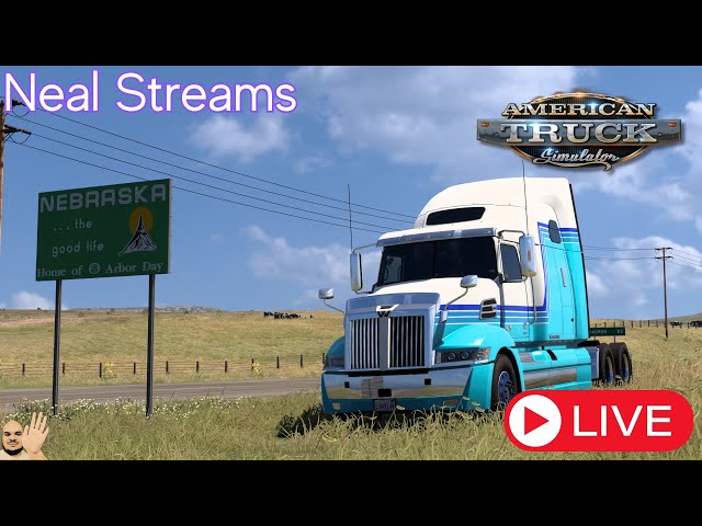 Cruising Nebraska - Completing Deliveries to All 12 Cities - First Look - American Truck Simulator