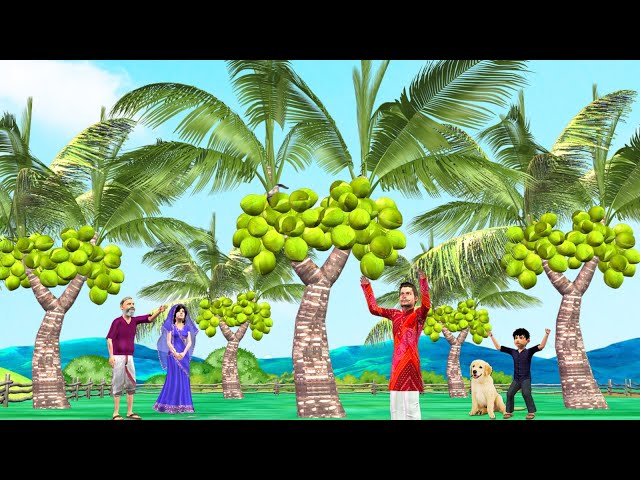 Grafting Double Coconut Tree Amazing Village Comedy Coconut Farming Hindi Kahani Funny Comedy Video