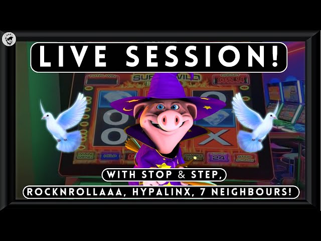 LIVE BLUEPRINT SLOT ACTION With Stop & Step, Rocknrollaaa, Hypalinx & 7 Neighbours!