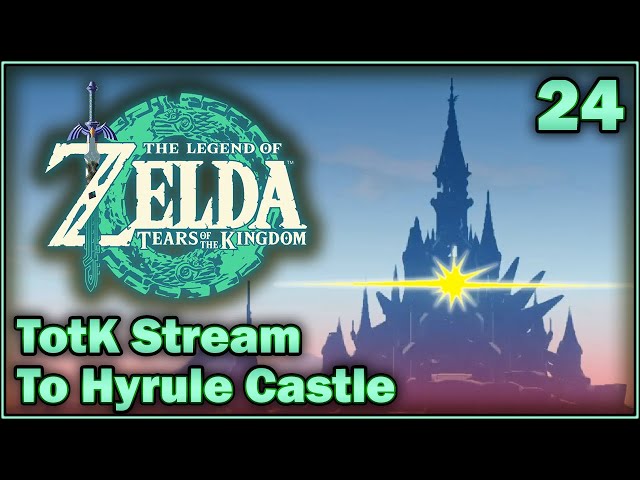 To Hyrule Castle - Pixel Plays Tears of the Kingdom 24
