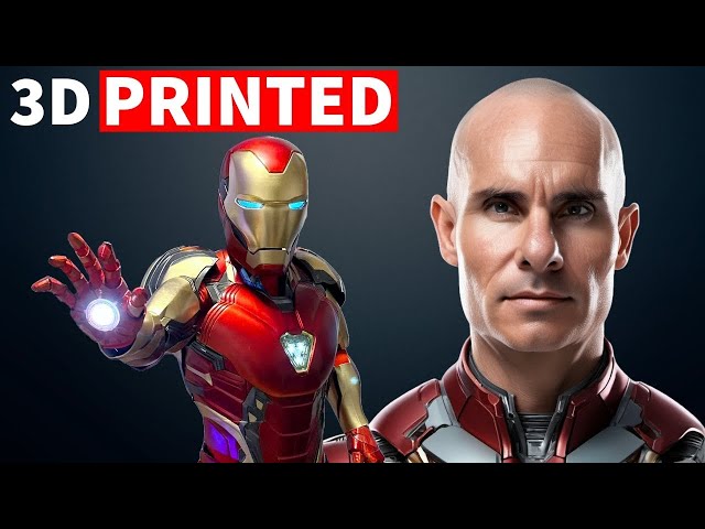 3d Printing My Sons Iron Man Suit! MK85