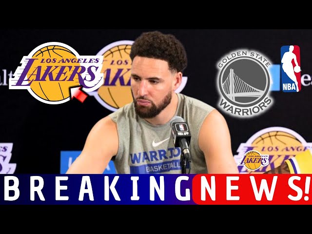IT JUST HAPPENED! KLAY THOMPSON ANNOUNCED AT THE LAKERS! PELINKA CONFIRMED! NEWS LAKERS!