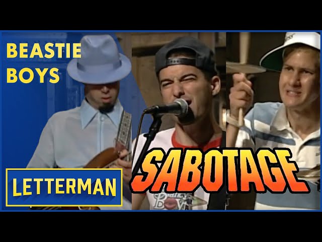 Beastie Boys Perform "Sabotage" | Letterman
