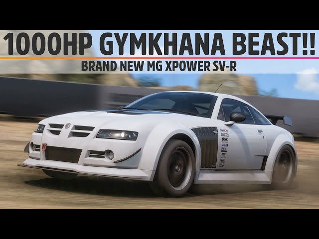 Forza Horizon 5 - BRAND NEW 1000hp Gymkhana Beast!! - MG XSport SV-R (Upgrades & Tuning)