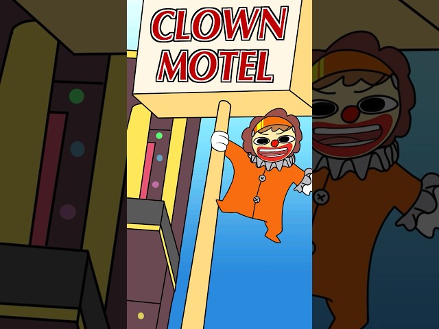 DO NOT stay at the clown motel