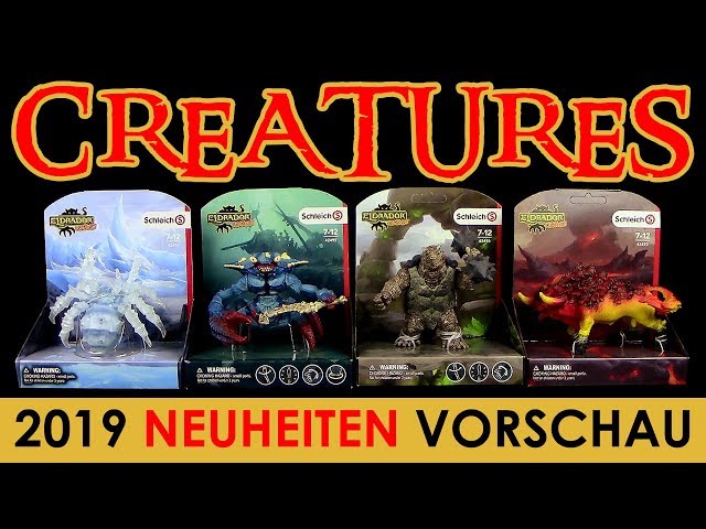 Schleich ® Eldrador ® Creatures 2019 Fantasy Neuheiten Vorschau / News Preview