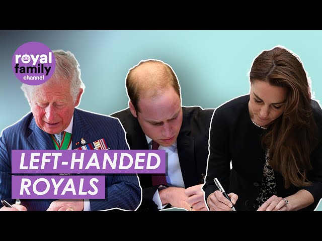 Royal Lefties: Which Members of the Royal Family are Left-Handed?