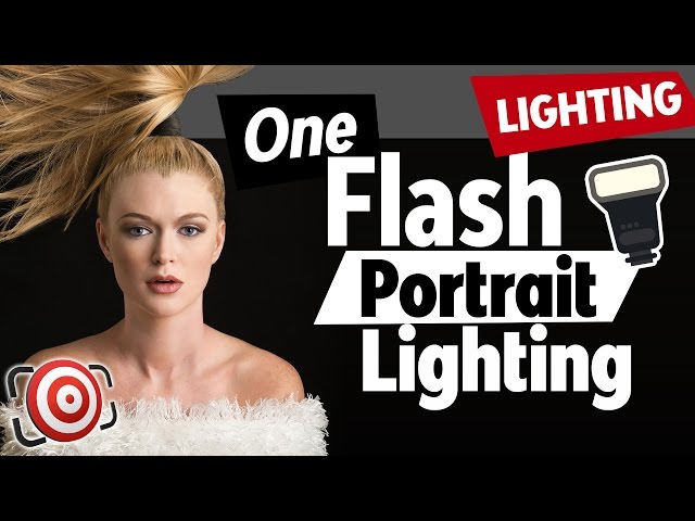 One Light Portrait Lighting for AWESOME Portraits & Headshots