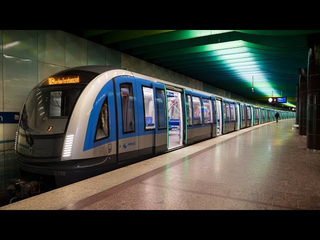 U-Bahn Munich - Impressions March 2018
