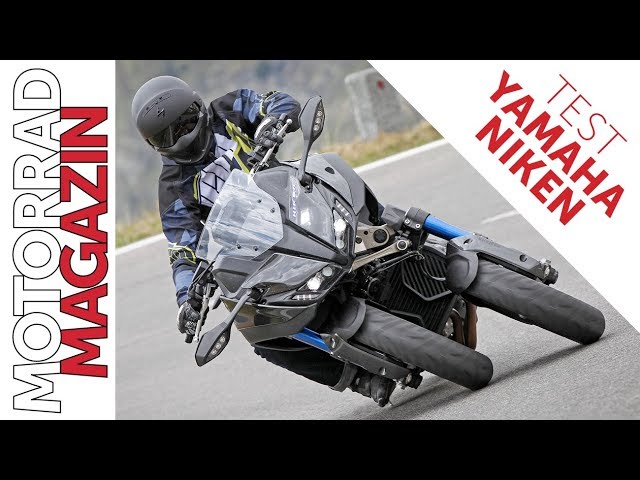 Yamaha Niken 2018 Dreirad - viel schneller und sicherer als ein Motorrad!