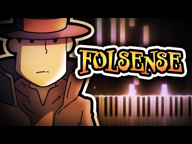 Folsense - Professor Layton and the Diabolical Box | Piano Tutorial