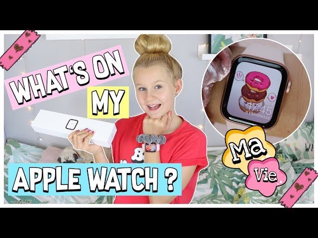 WHAT'S ON MY APPLE WATCH SERIES 5 ? Meine Apps & Unboxing Vlog | MaVie Noelle Family