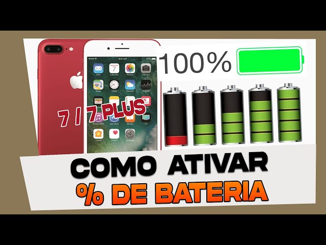 Como Mostrar Porcentagem de Bateria no iPhone 7 e 7 Plus