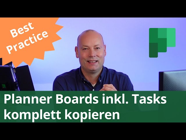 Microsoft Planner & Teams: Boards als Kopiervorlage verwenden!