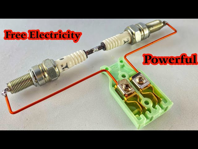 Amazing Technology Free Energy Generator By Spark plug