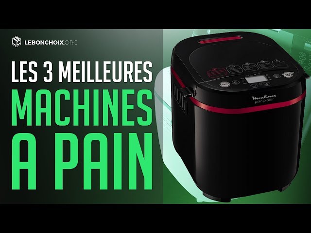 🔴 TOP 3 : MEILLEURE MACHINE À PAIN 2020❓( COMPARATIF & TEST )