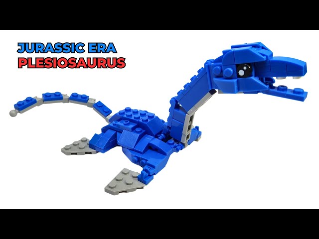 NON LEGO Jurassic World GF Blocks Plesiosaurus LEGO Speed Build
