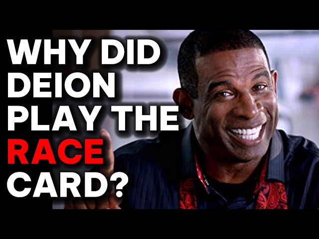 Here's Why Deion Sanders Played The Race Card! He Put College Football On Notice!