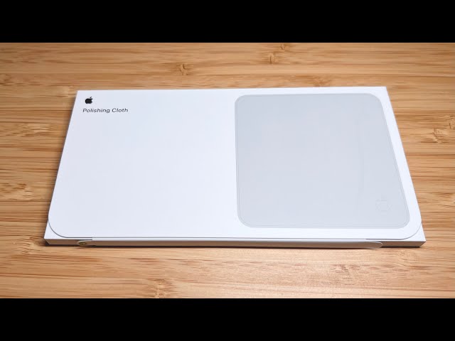 Apple Polishing Cloth Unboxing & Review