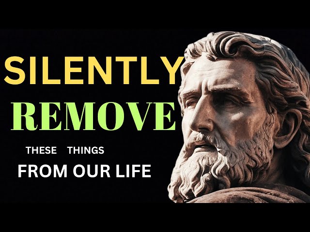 LIFE UPGRADE: Eliminate These 11 Things For A Better Lifestyle | Marcus Aurelius