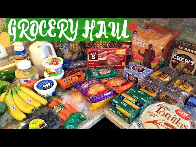 GROCERY HAUL for a Family of 4 | Febuary 9th, 2018