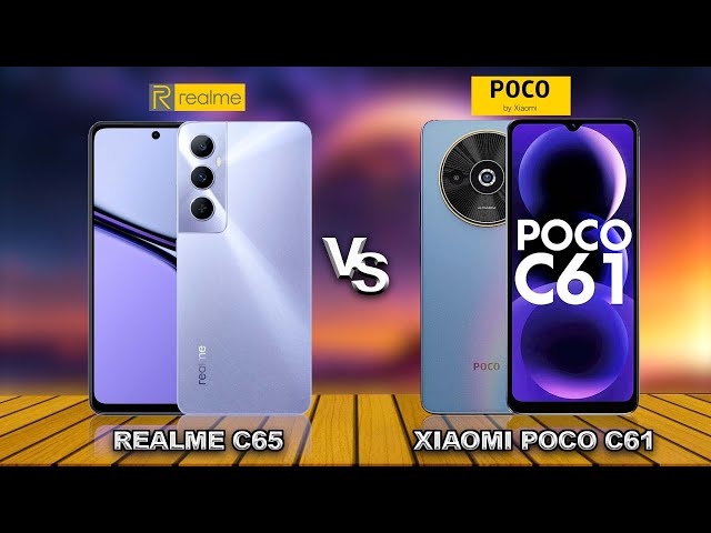 Realme C65  vs Xiaomi Poco C61