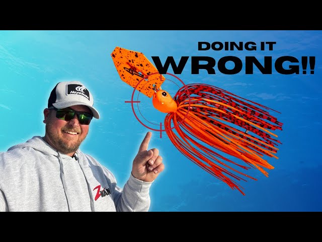 Most Anglers Don’t Fish A CHATTERBAIT Correctly!!  Try These PROVEN Retrieves!