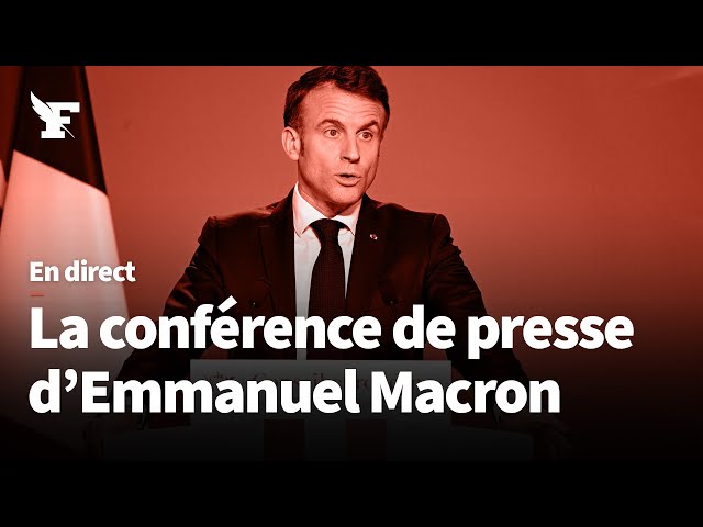 Revivez la conférence de presse d'Emmanuel Macron