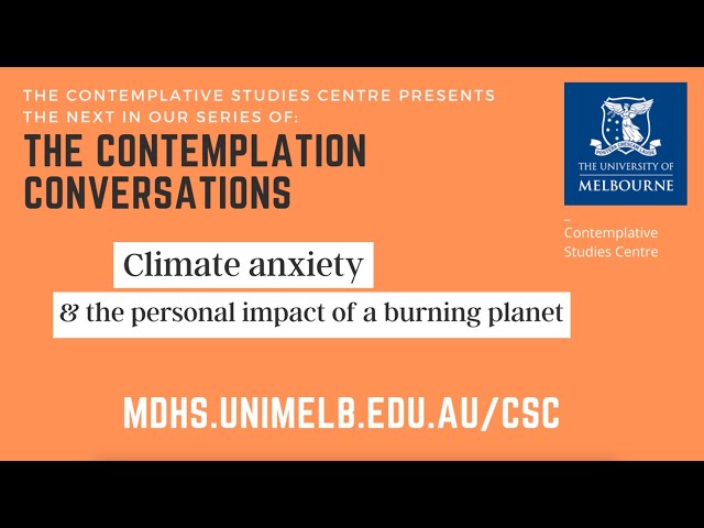 Climate anxiety and the impact of a burning planet