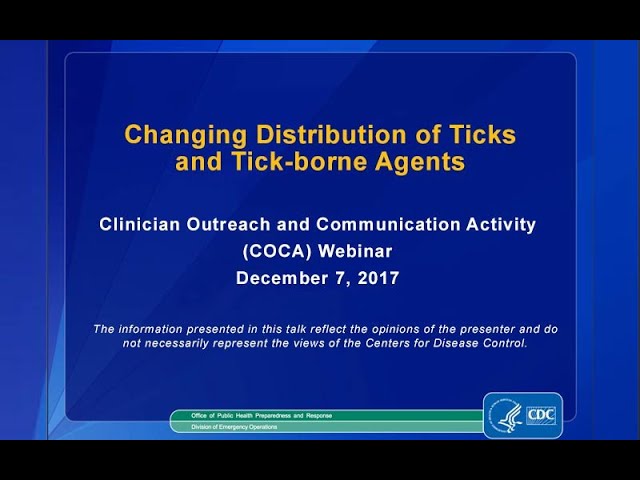 The Changing Distribution of Ticks and Tick-borne Infections