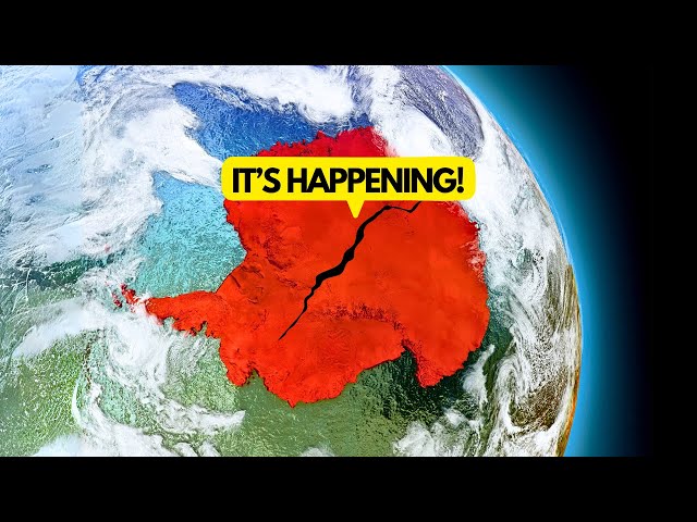 Antarctica SUDDENLY CRACKED Open & Something TERRIFYING Is happening!