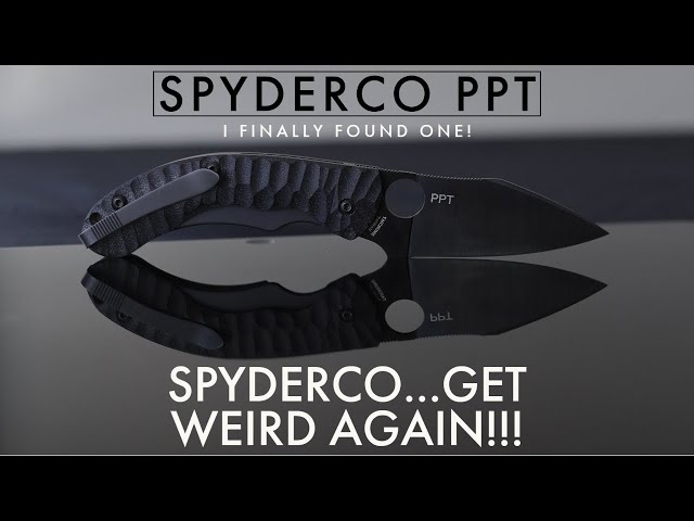 I'VE BEEN CHASING THIS DISCOUNTINUED SPYDERCO FOR 18 MONTHS!