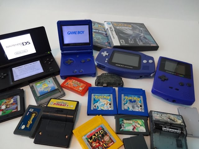 I check out my Gameboy's and game's :D  -Tech  -Video games